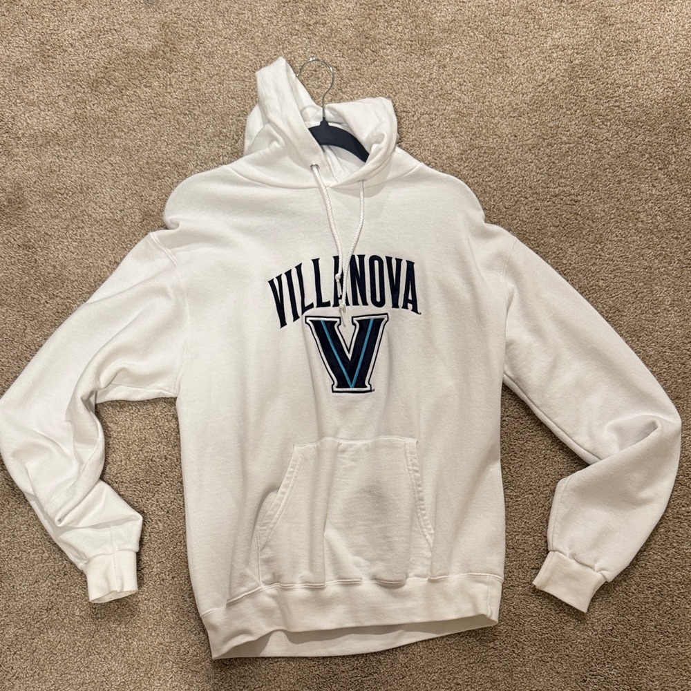 Champion White Villanova Hoodie